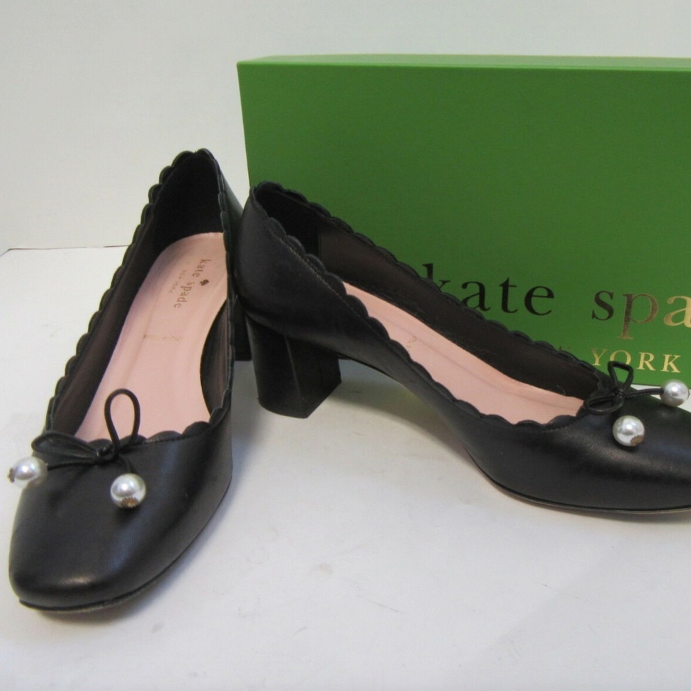 Kate Spade New Danielle Black Pumps Shoes 7.5